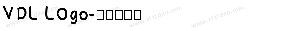 VDL LOgo字体转换